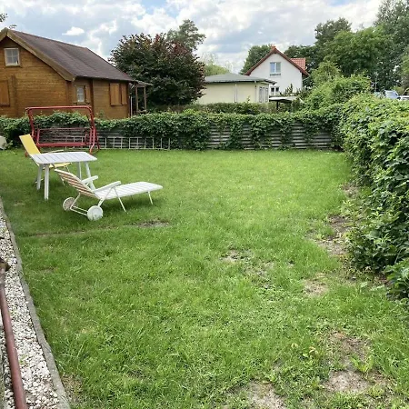 Ferienhaus Scandia Am See Warnitz Buitenkant foto