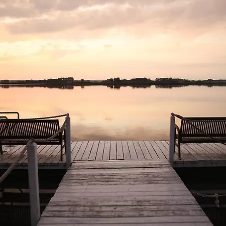 Ferienhaus Scandia Am See Warnitz Buitenkant foto